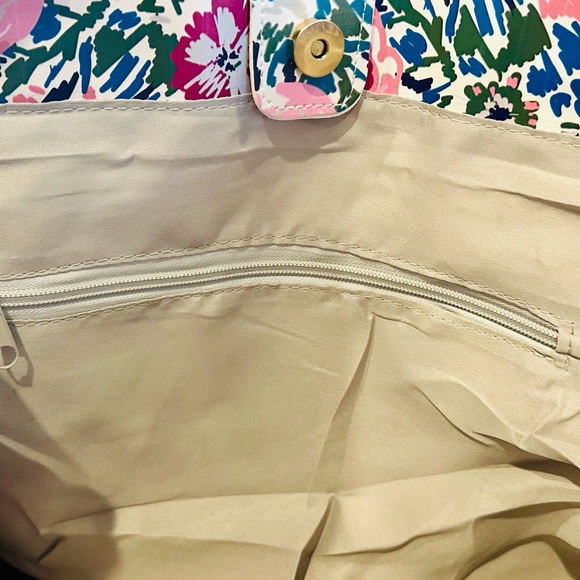 New! Jane Marie Blair Peony tote beach picnic carryall bag. - Picture 9 of 13